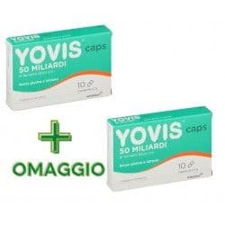 PROMO Yovis Caps Fermenti Lattici 50 Miliardi 10 Capsule + CONFEZIONE OMAGGIO