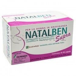 Natalben Supra Integratore per Donna in Gravidanza 90 Capsule Molli