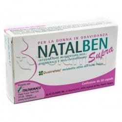 Natalben Supra Integratore per Donna in Gravidanza 30 Capsule Molli